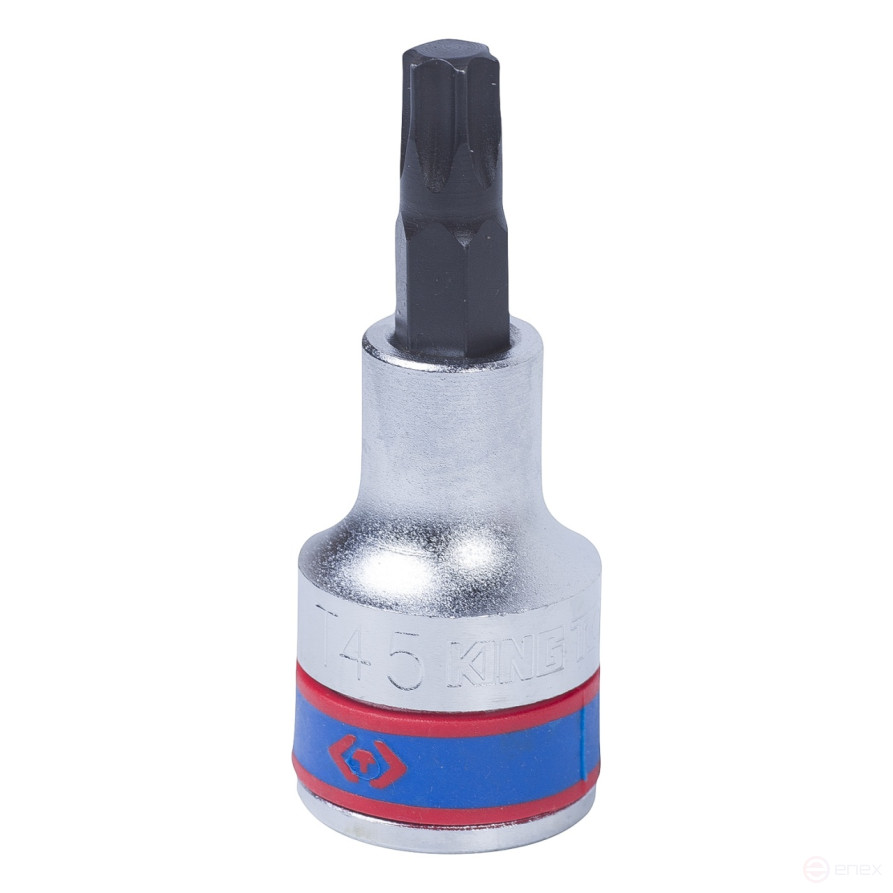 Насадка (бита) торцевая 1/2", Torx, T45, L = 60 мм KING TONY 402345