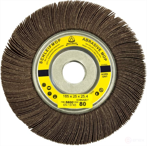 Лепестковый круг SM 611 W, 165 x 25 x 25,4, 221595