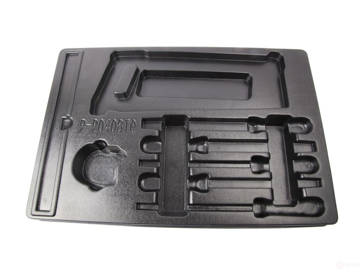 File set base, tape measure, ruler and hacksaw 9-90408TQ, EVA KING TONY 84714420B
