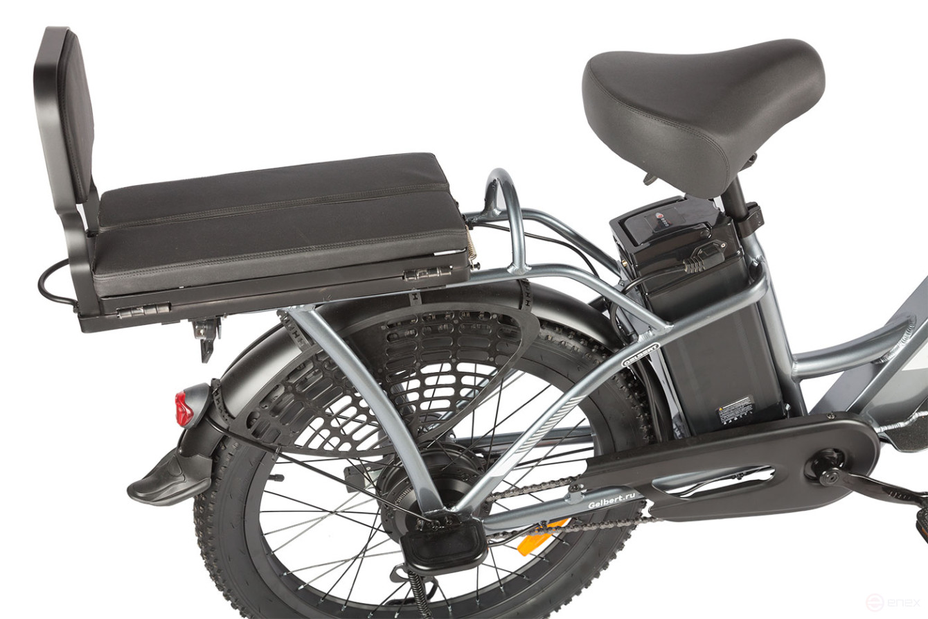 Электровелосипед Gelbert ALFA 3 PRO, серый