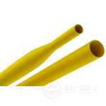 Термоусадочная трубка ЭРА NO-224-428 ТТУ нг-LS 6/3 жёлтая в отрезках по 1 м 25 шт