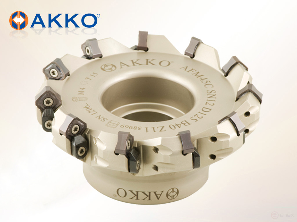 Replacement milling head AFM45C-SN1206-D050-A22-Z05-H