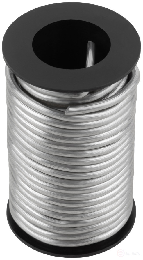 Solder POS 61 without rosin, wire diameter 2 mm, on a coil, 100 gr.