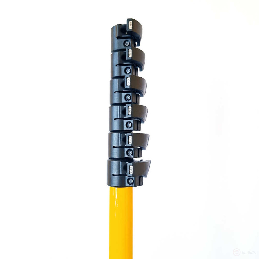 Telescopic carbon fiber Rod Cascade Techno S 9m Yellow
