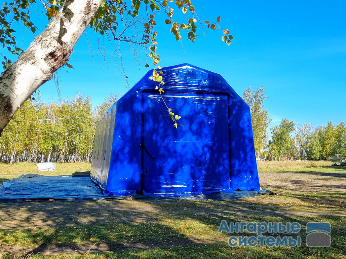 Пневмокаркасные модули — гаражи