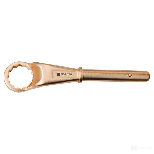 Ключ гаечный накидной NORGAU Industrial искробезопасный 41 мм, N2A-41NSB