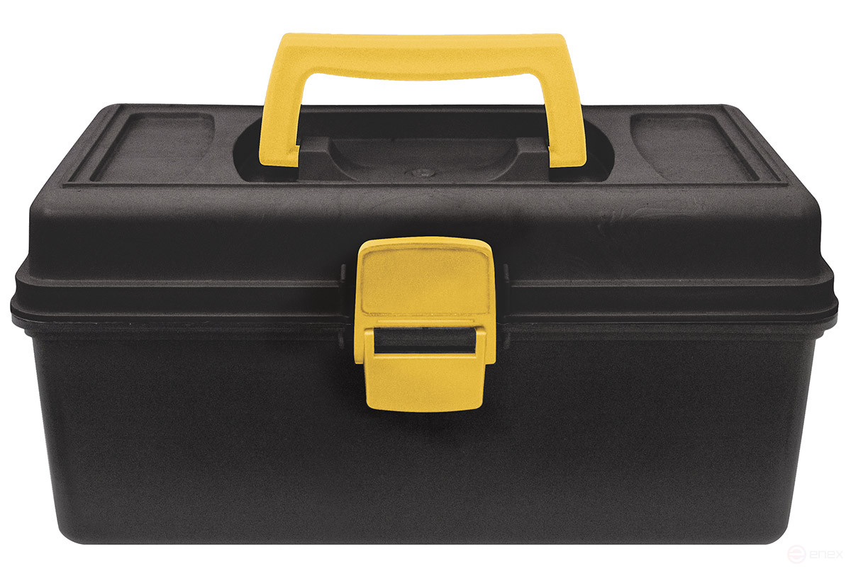 Ящик для инструмента "Стандарт" черный 13" (315х150х180 мм)