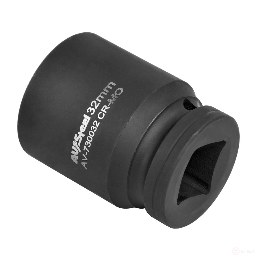 Головка ударная 3/4" шестигранная 32 мм "AV Steel" AV-730032