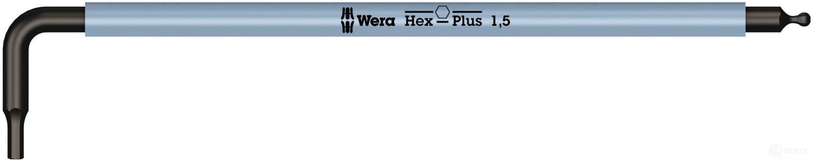 950 SPKL Multicolour Г-образный ключ, с шаром, 1.5 x 90 мм