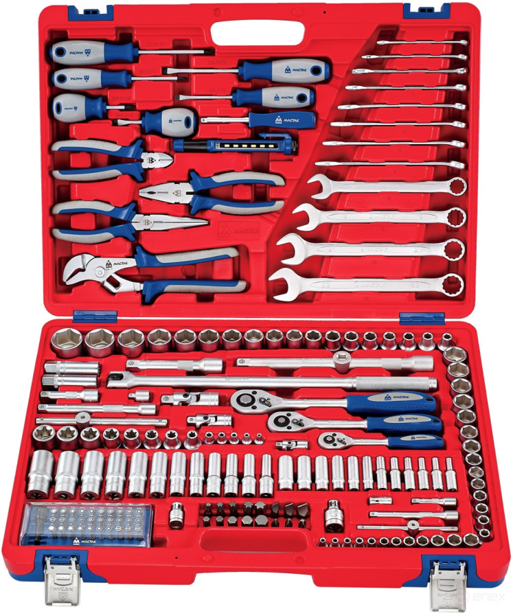 Universal tool set, 174 items MASTER 01-174C