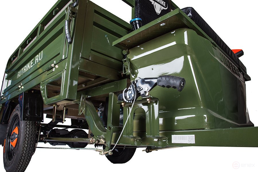 Грузовой электротрицикл Rutrike Гибрид 1500 60V1000W, синий