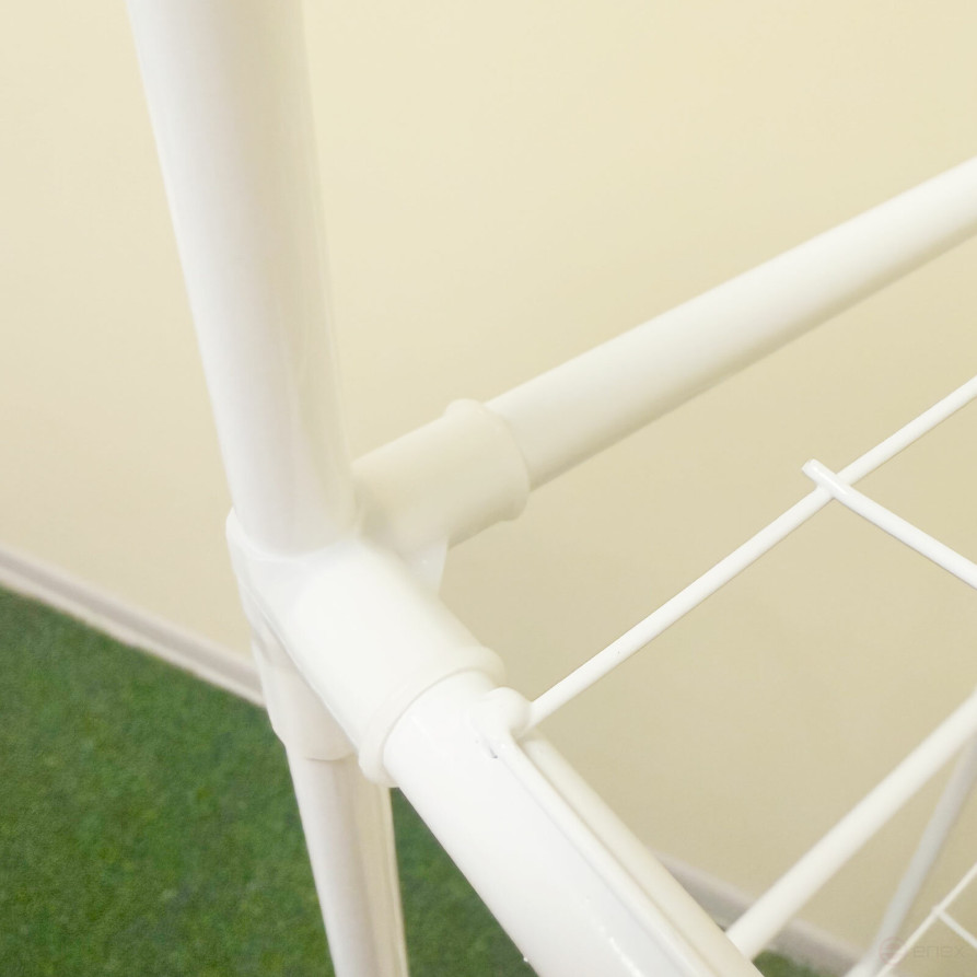 Corners connectors for greenhouses for seedlings 75 and 100 cm high replaceable 10 pcs. Geoplastboard color white