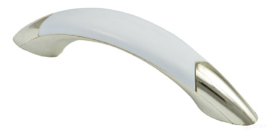 The handle is meb. the bracket is plastic. PATREX No.10, 96 gold/white AKS