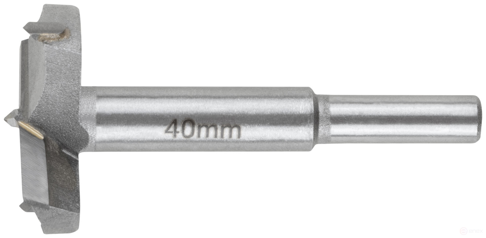 Forstner drill bit (milling cutter) with 40 mm carbide inserts