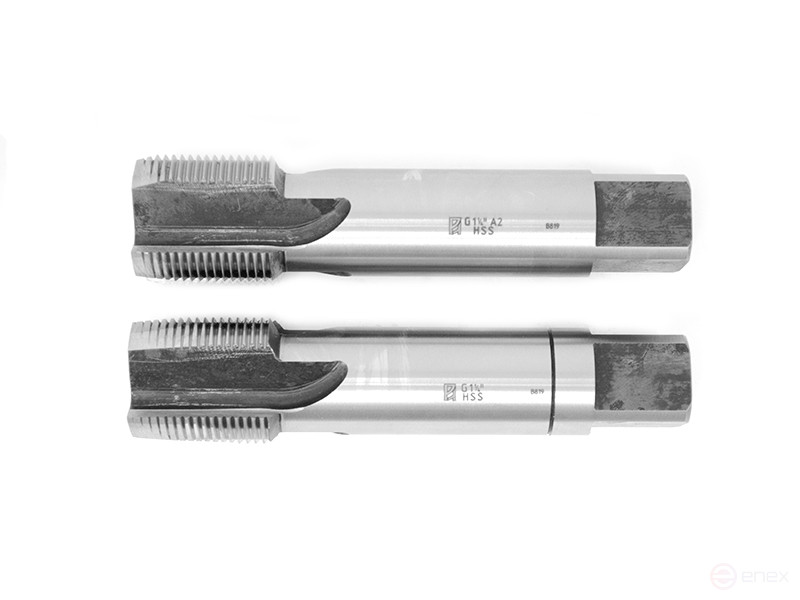 Метчик трубный G1 1/4 НSS машинно-ручной 2шт 11Н исп1 dнар.резьбы=41,91 «Русский Инструмент» (РИ)