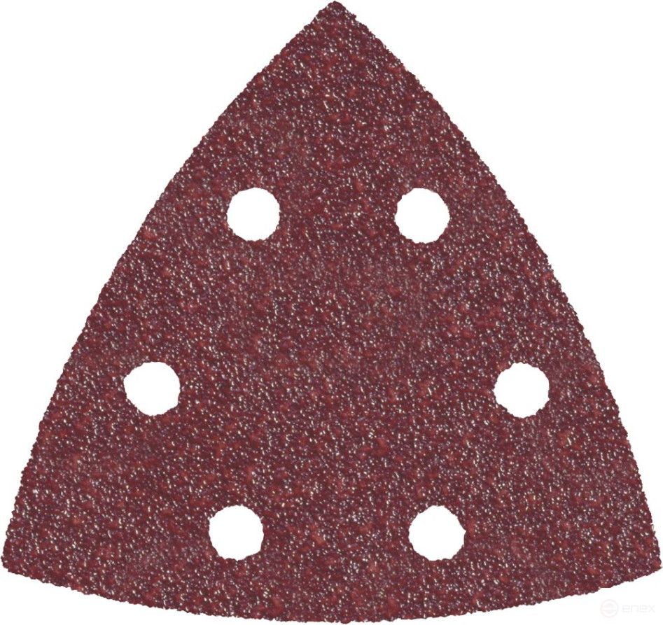 The nozzle for MFIs is a PRACTICE slot.sheets, delta, VELCRO, 6 holes 93 mm, P 40, 10 pcs. (240-430)