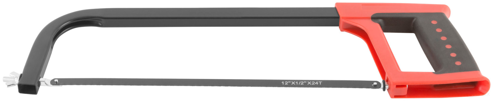 300 mm metal hacksaw, plastic rubberized handle