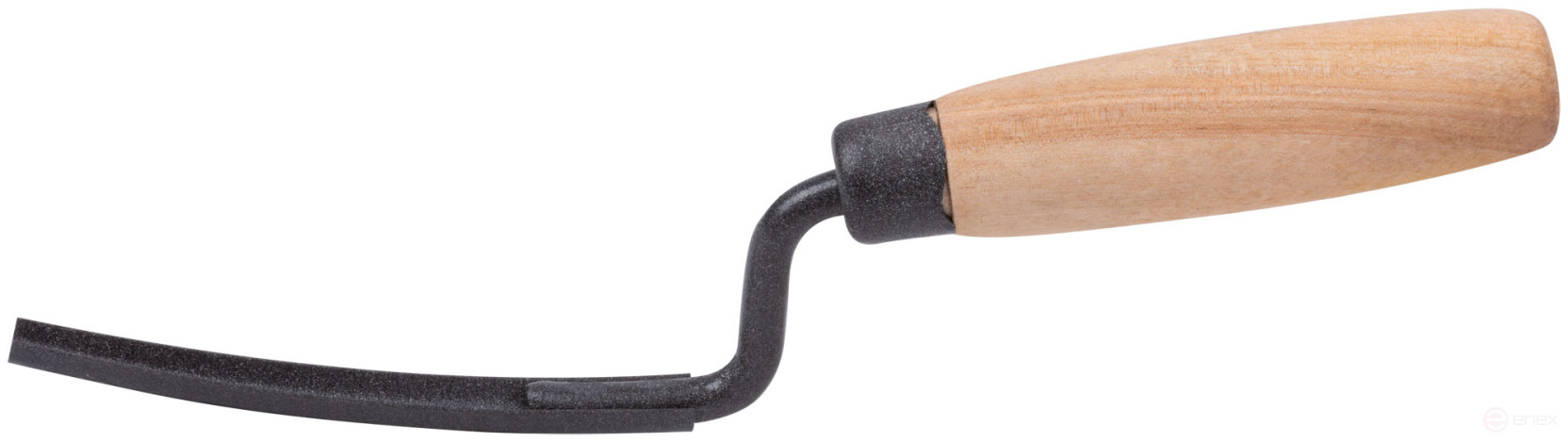 The stitching is convex 10 mm, the seam is concave