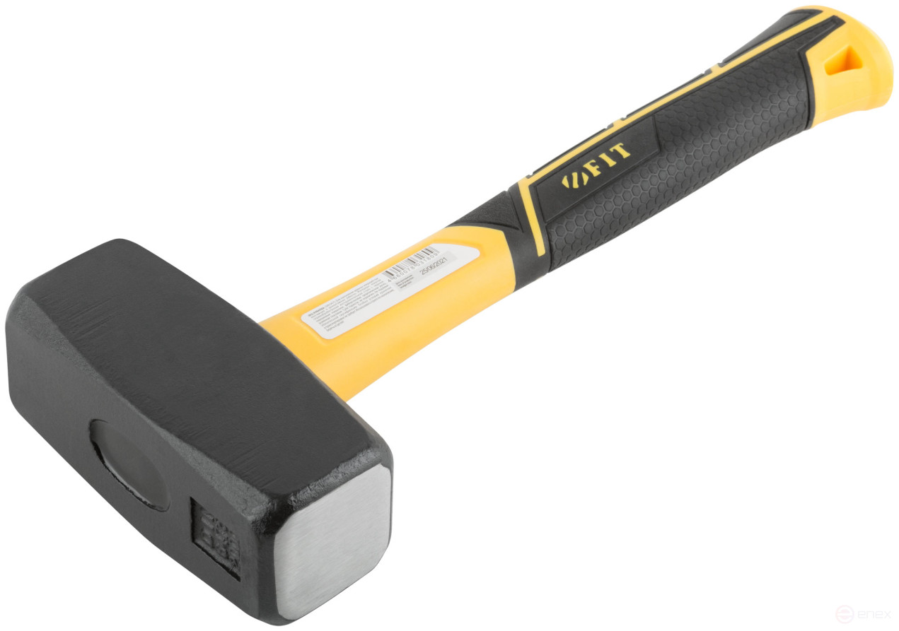 Forged sledgehammer, reinforced fiberglass handle Pro 2.0 kg, 45226