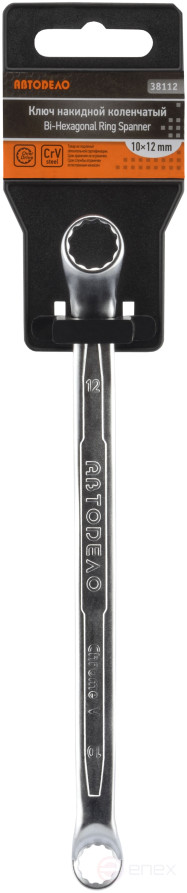 Ключ накидной 10*12 (АвтоDело PRO) 38112