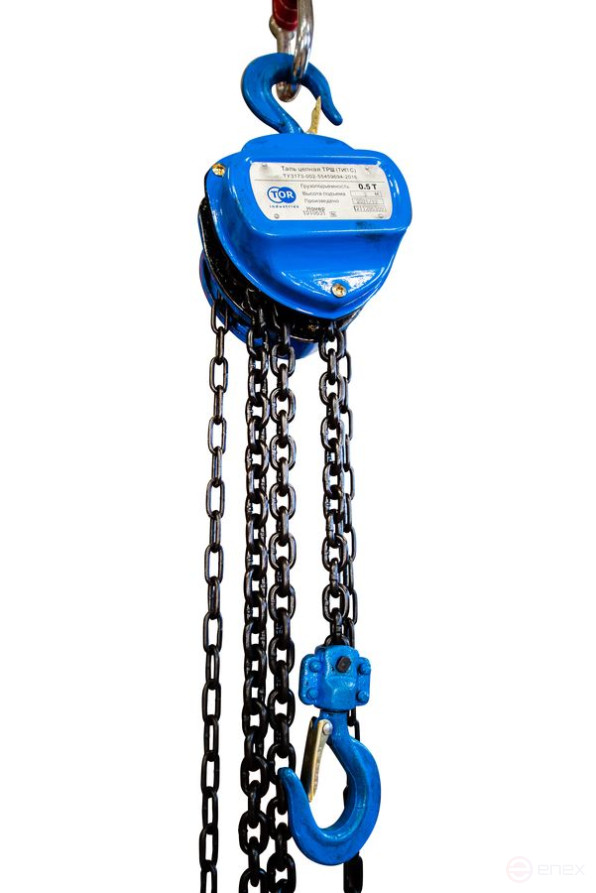 Таль ручная шестеренная TOR ТРШ C PRO 0,5ТХ3М (модель N)