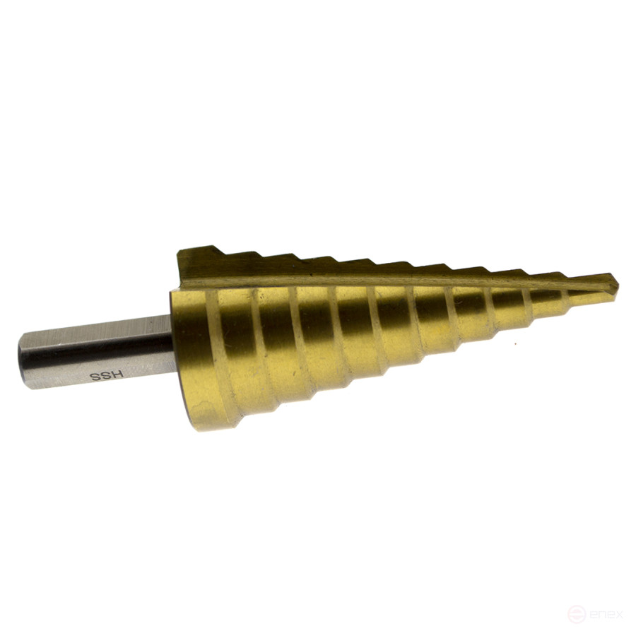 Step drill bit 4-25mm, HSS, pitch 2mm, CHEGLOCK (20/120)