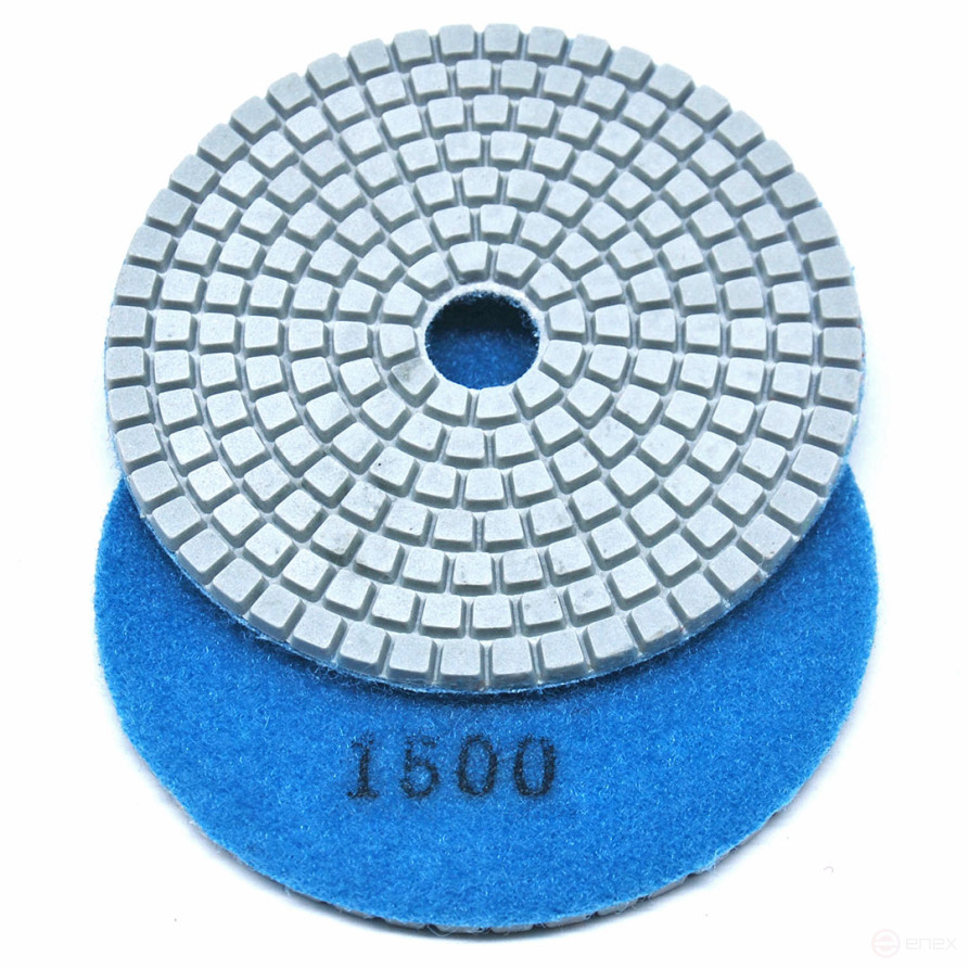 Алмазный гибкий шлиф.круг (черепашка), 100мм, Р1500, Чеглок