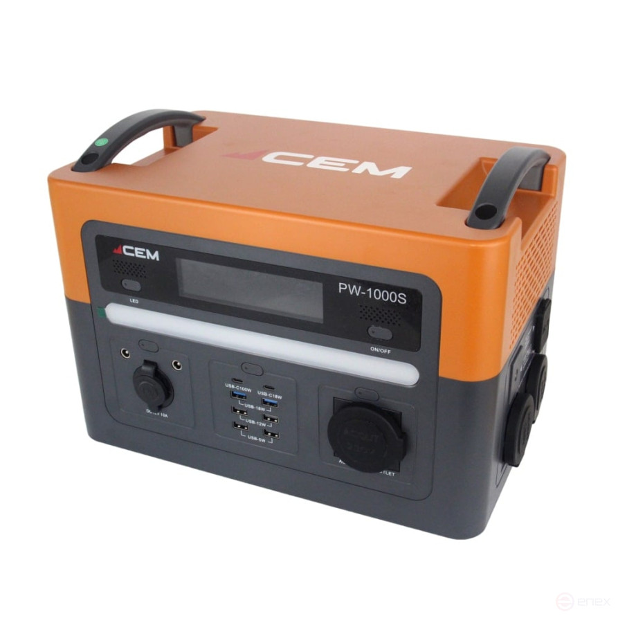 Portable charging station PW-1000S
