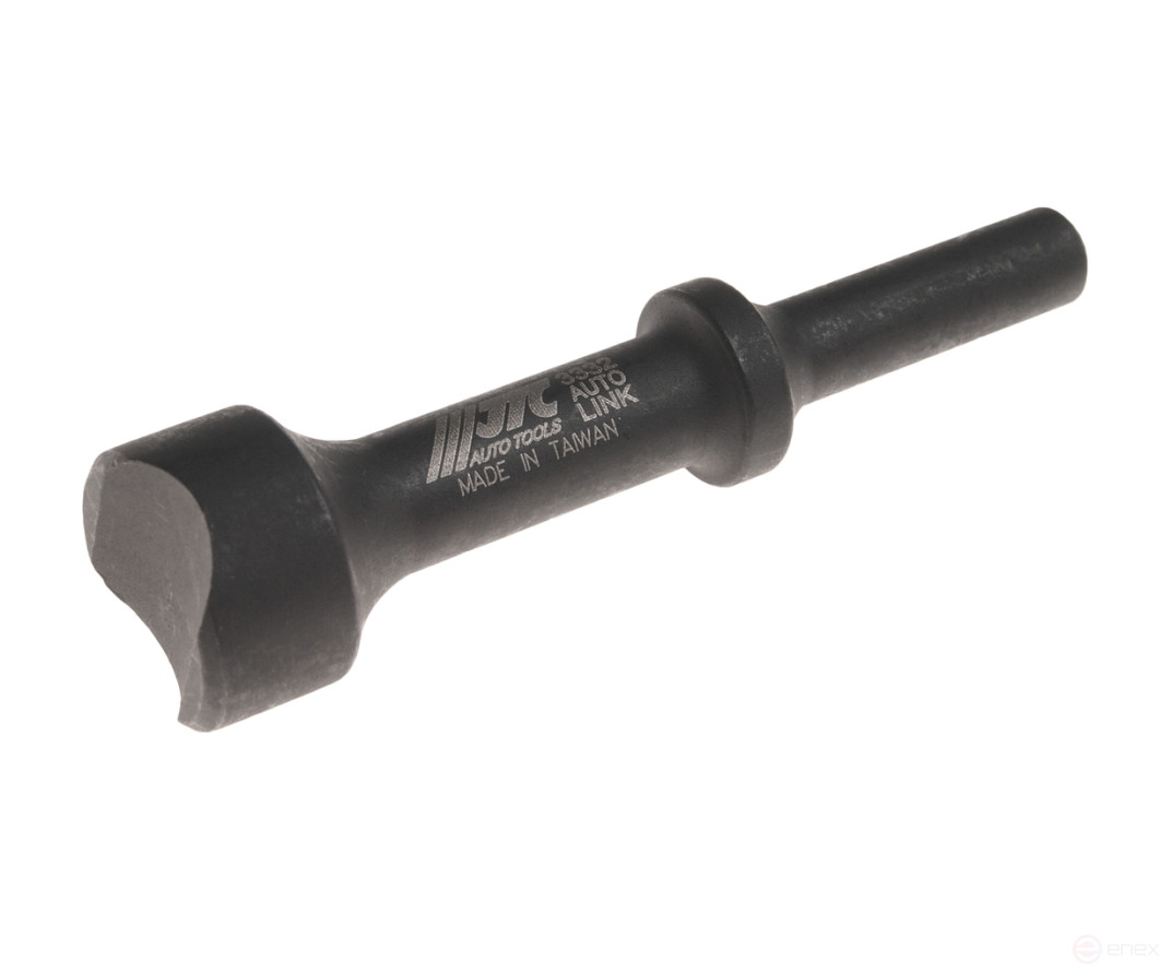 Chisel for pneumatic hammer L=130mm curved JTC