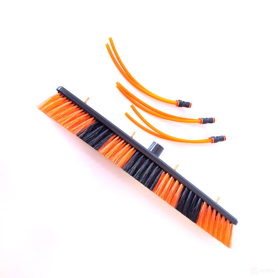 Brush RED nylon 550mm