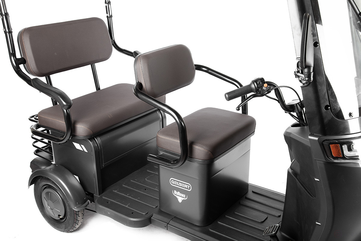Electric tricycle Rutrike Gelbert Bos 48V/60V 800W, black