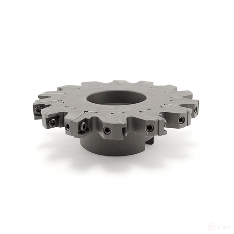 Фреза трехсторонняя 125 х 19-22 х 32 с механическим креплением 4гр. пл. SPMT 120408 Z=12 (2х6) с фланцем AS290-R125.1922.06.B32 «Русский Инструмент» (РИ)