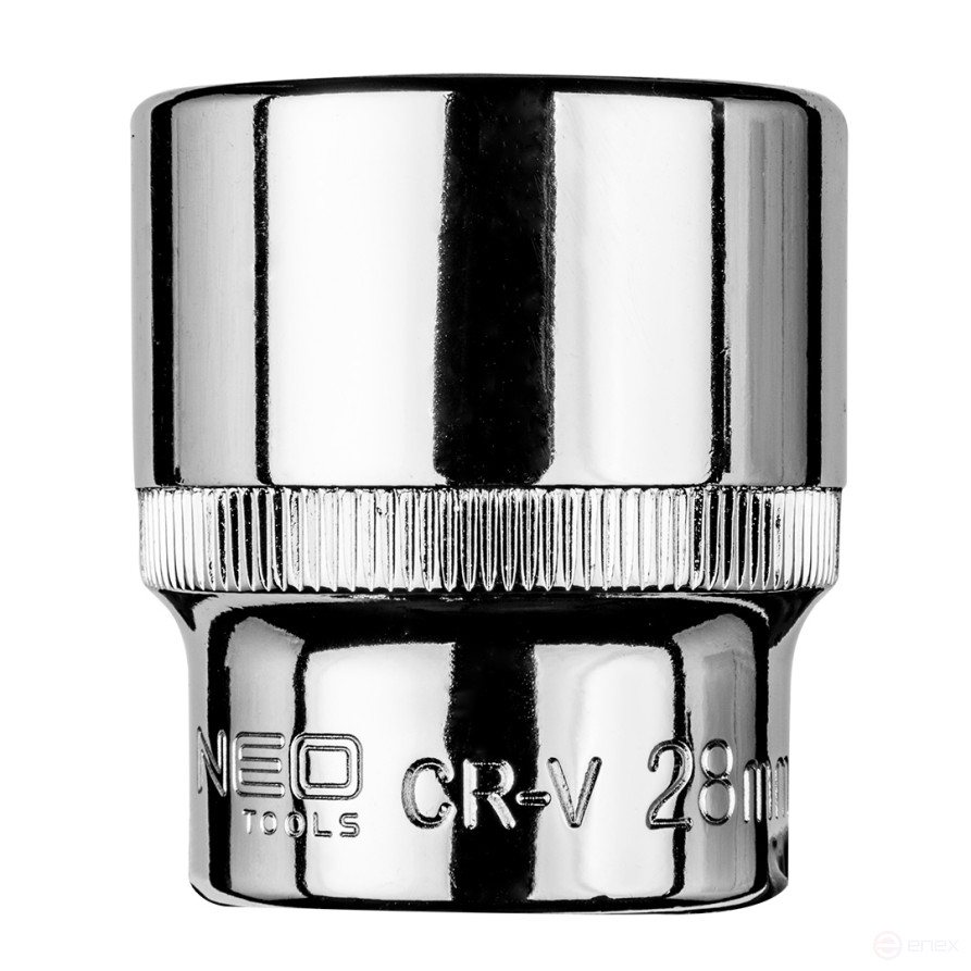 Головка торцевая 6-гранная 1/2", 28 мм