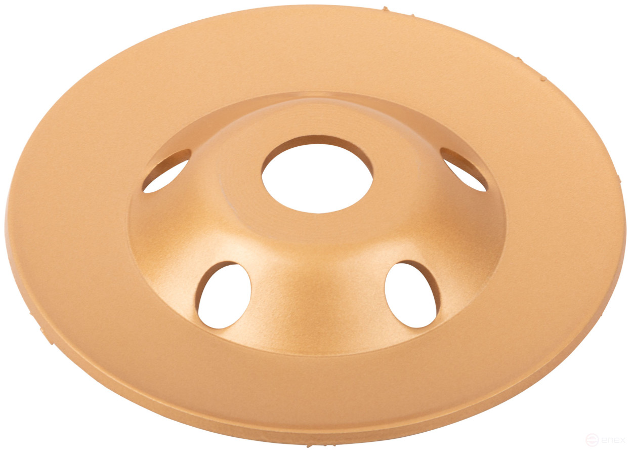 Диск твердосплавный шлифовальный, наклонный, посадочный диаметр 22,2 мм, 125 мм, Р24