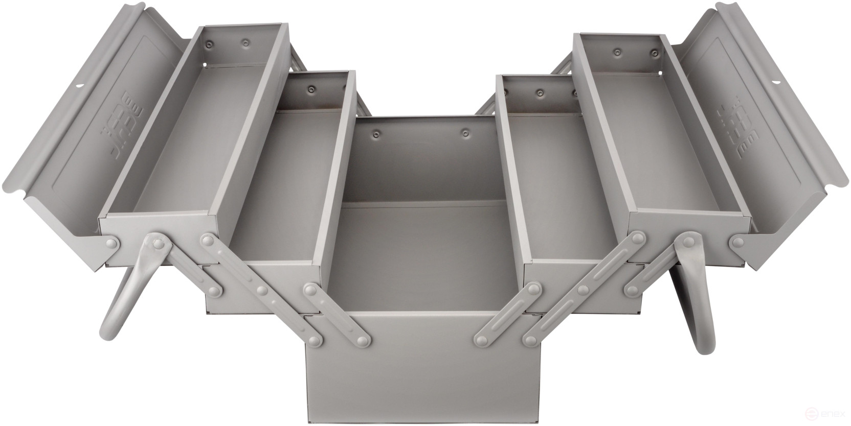 Metal tool box 420mm (5 compartments) BERIL