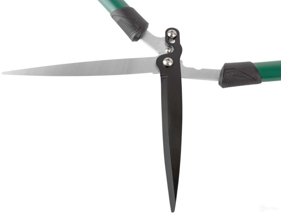 Кусторез, тефлоновое покрытие, шестеренч. передача, стальные ручки с прорезинен. рукоятками 675 мм