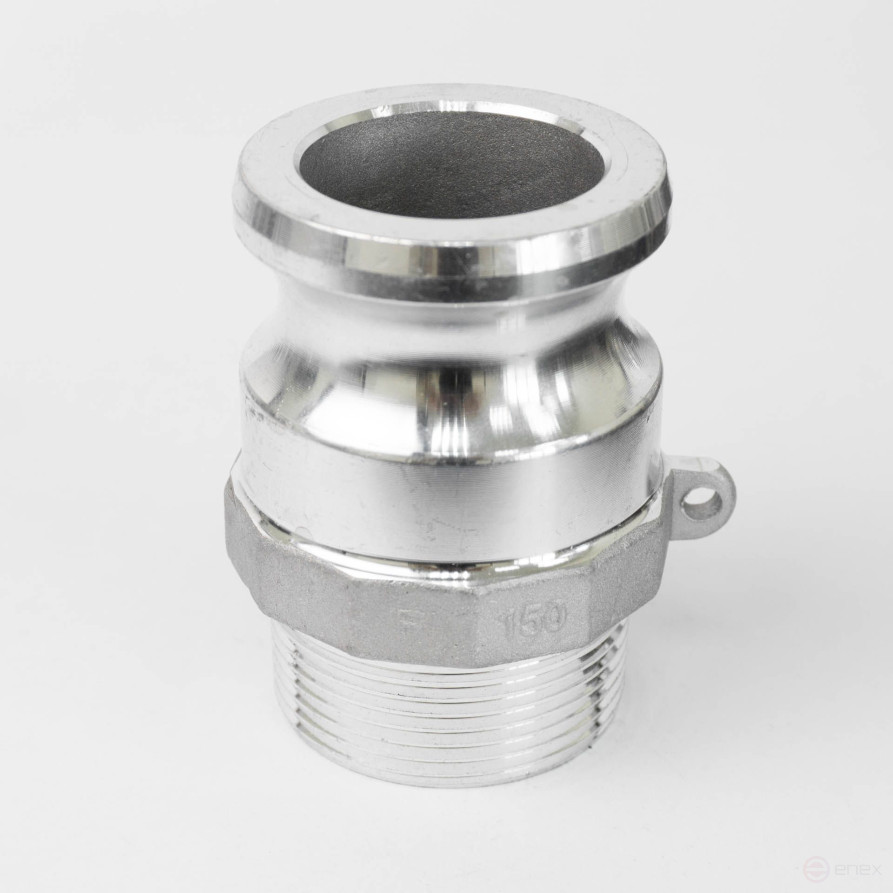 Camlock type F-150 1 1/2" (38 mm), aluminum, 1 piece