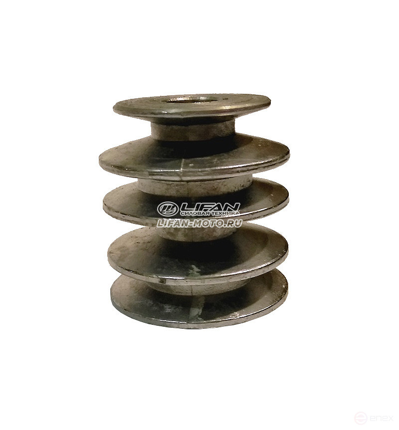 Шкив Салют D20мм ведущий 4х ручейковый, профиль "А"