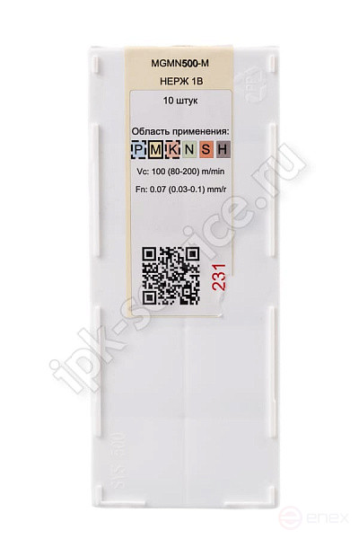 MGMN500-M VK1225 Пластина твердосплавная ИПК