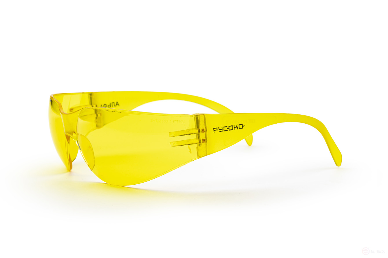 Очки защитные Альфа контраст торговой марки РУСОКО