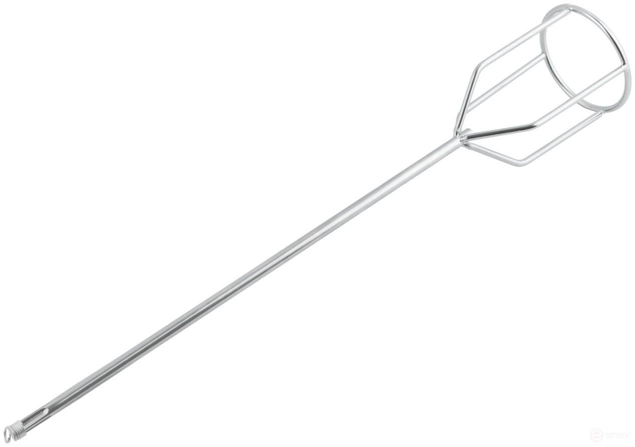 Миксер для строительных смесей повышенной вязкости оцинкованный, хвостовик SDS-PLUS 100х600 мм