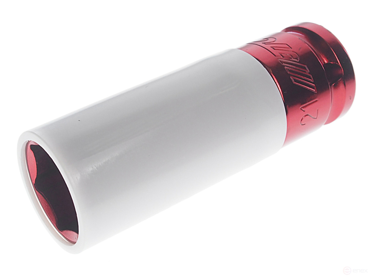 Головка торцевая 1/2" 21мм ударная для литых дисков 1/2 х 19мм L=87мм JTC