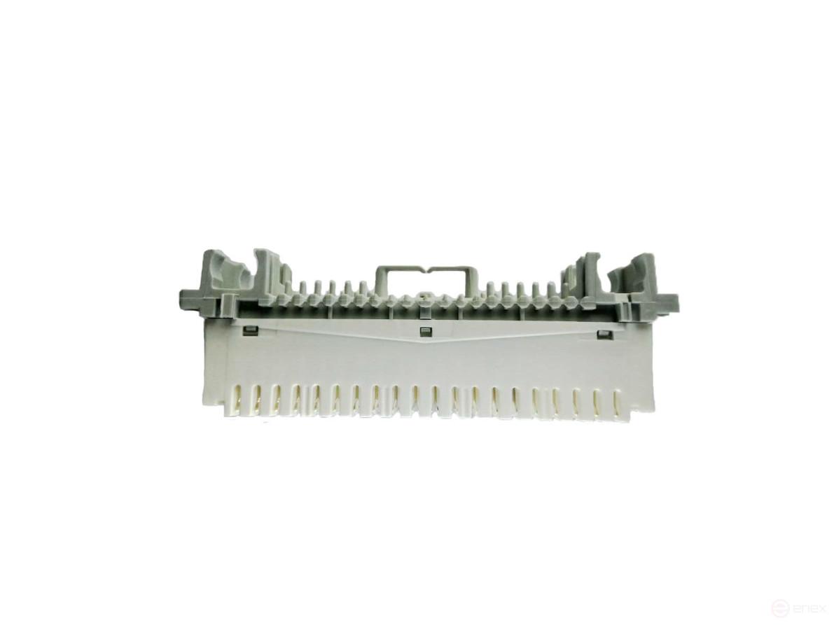 Connecting plinth for 10 pairs of Ripo, clamp and rail mounting, mark 0-9, KRONE