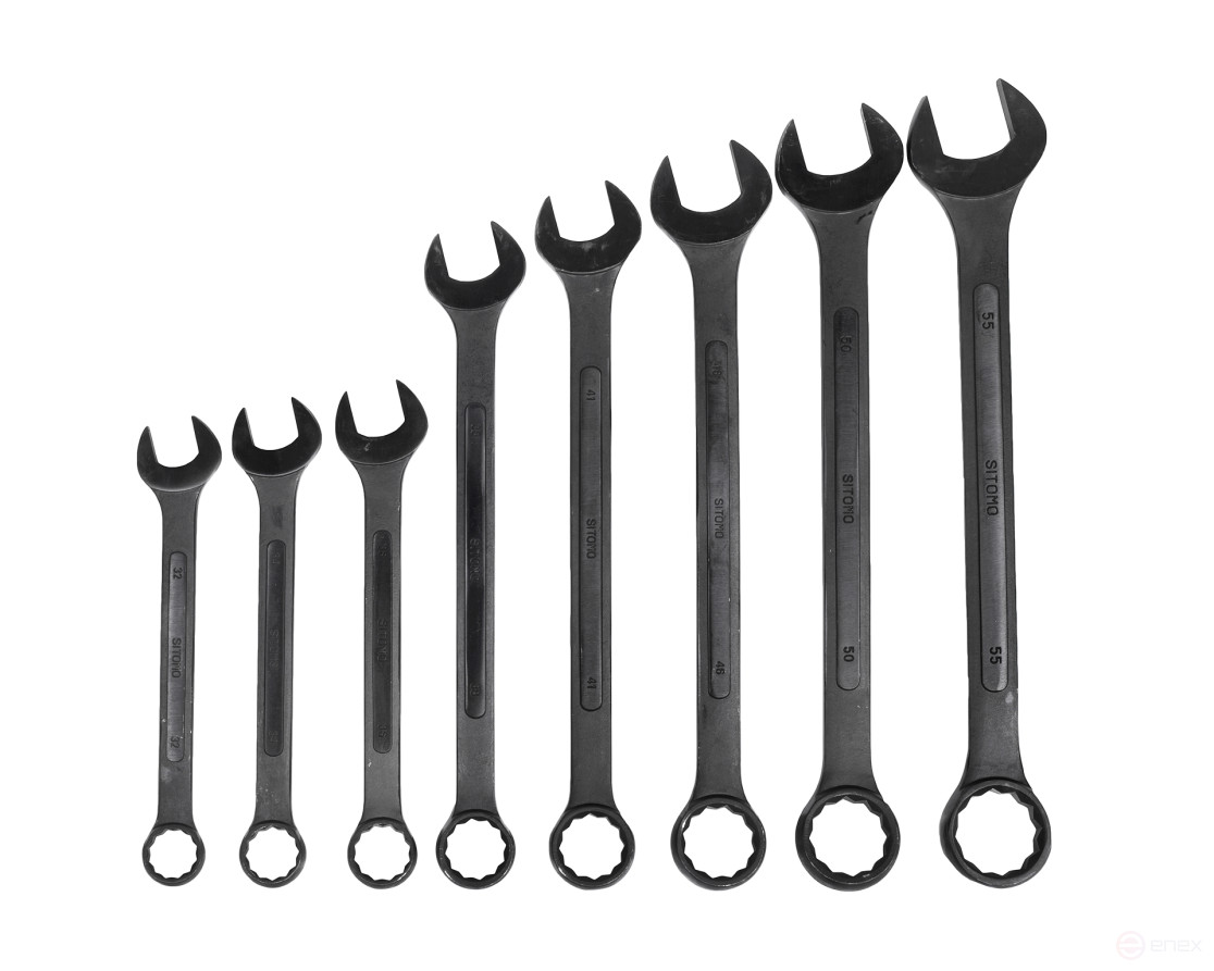 Набор ключей гаечных комбинированных 8 шт. (32-55) SITOMO