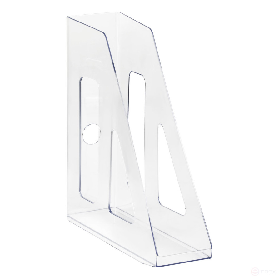 Paper tray vertical STAMP "Asset", transparent, width 70mm