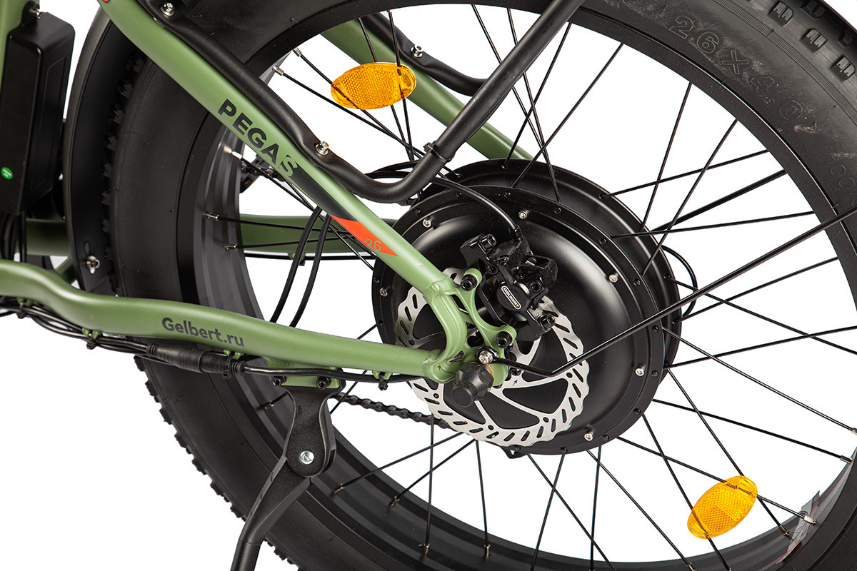 Электровелосипед Gelbert Pegas 2 ULTRA, черный