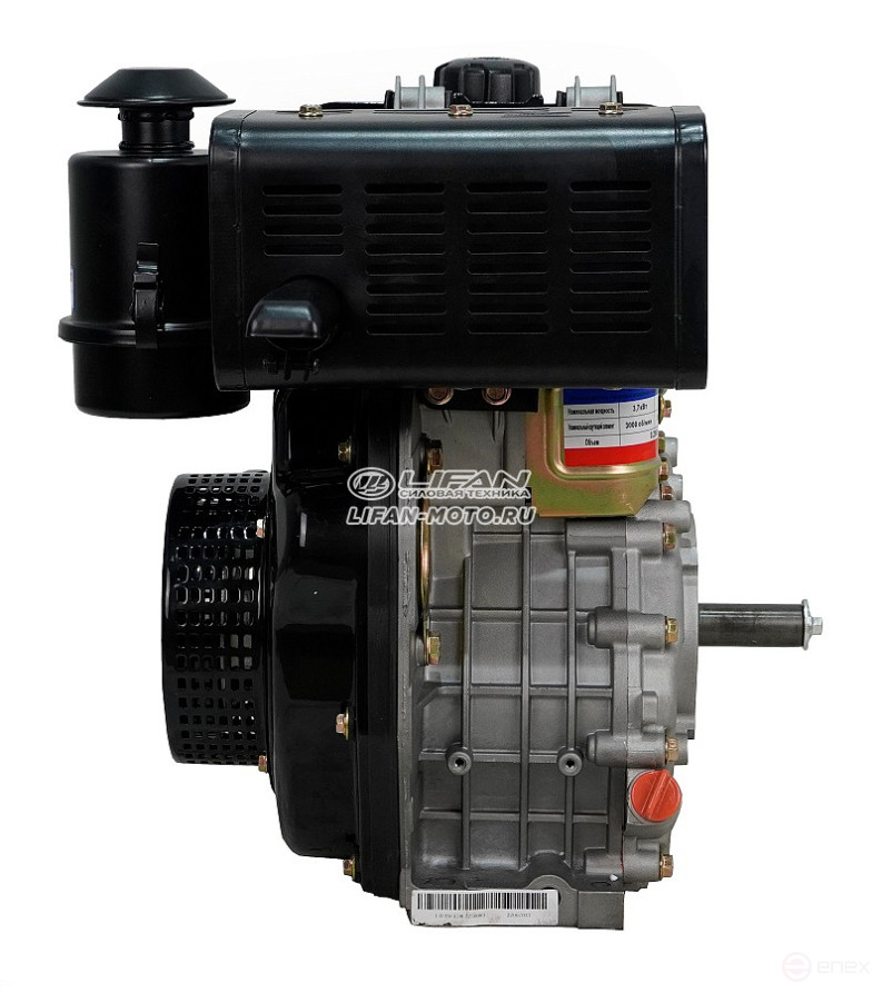 Двигатель Lifan Diesel 178F, вал 25мм