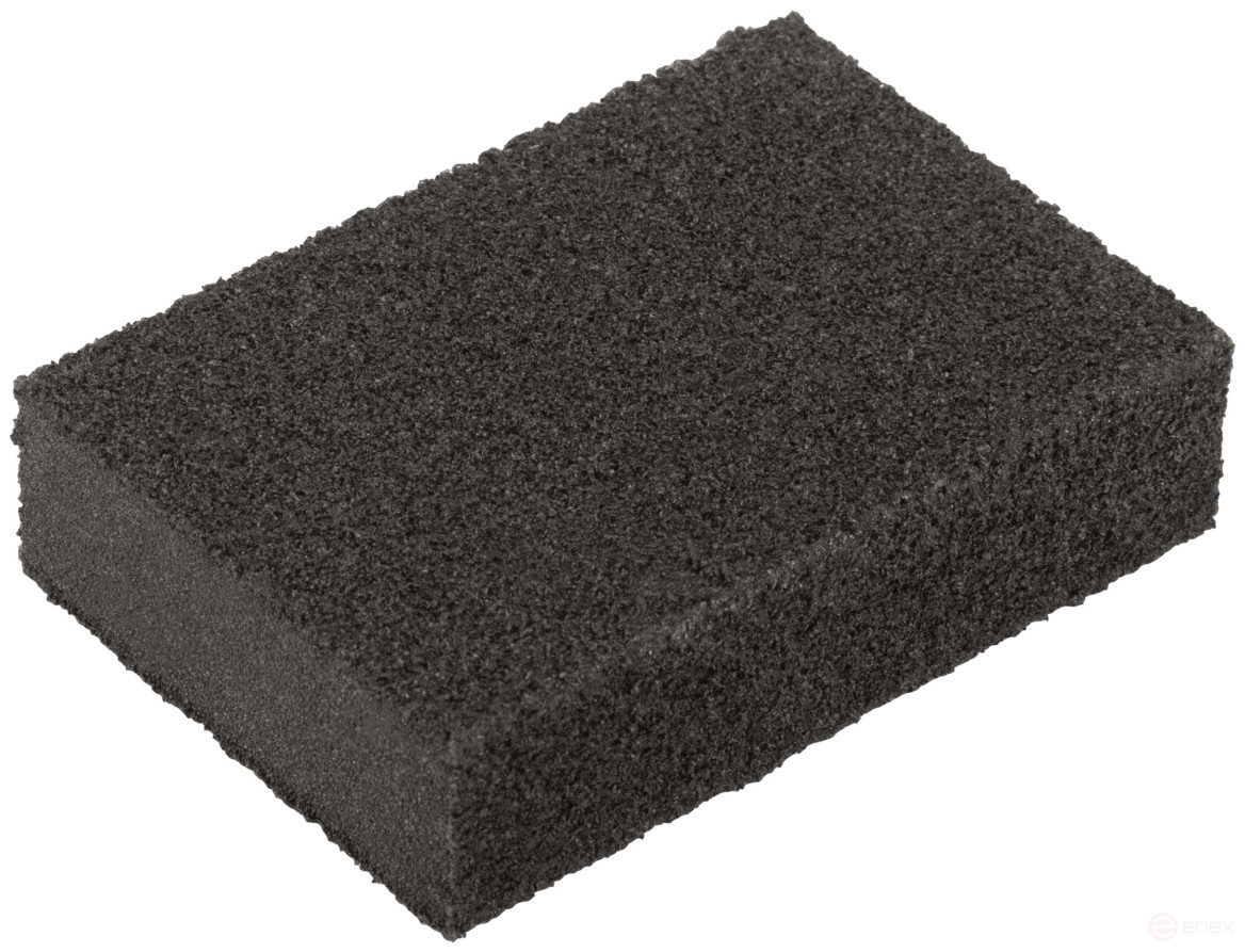 Aluminum oxide grinding sponge, 100x70x25 mm, P 40