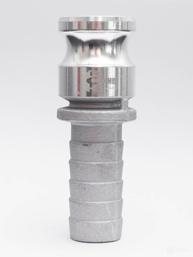 Camlock type E-100 1" (25 mm), aluminum - 1 piece