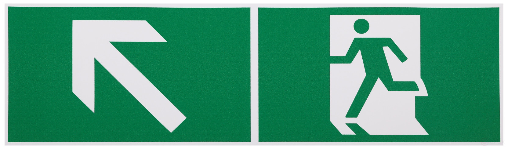 Самоклеящаяся этикетка ЭРА INFO-DBA-007 200х60мм Фигура/стрелка вверх влево DBA